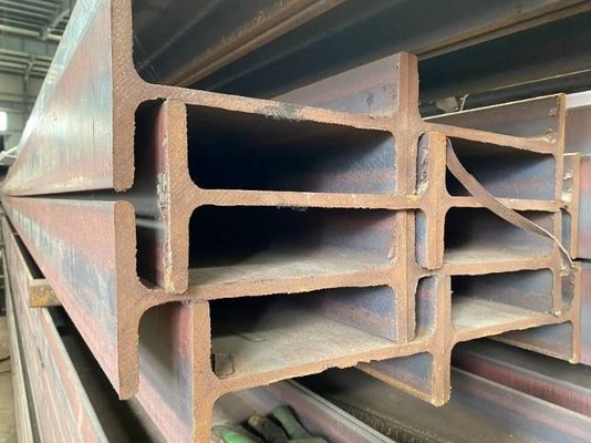Aço estrutural Profissionais de aço carbono Larga flange I Beam ASTM A572 Grau 55 5&quot; X 16#