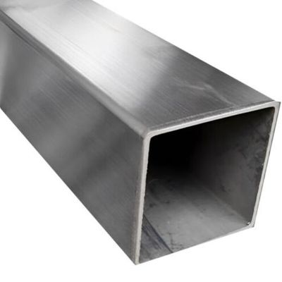 Tubos de aço inoxidável 316 soldados e sem costura 70 x 70 x 1,8 mm