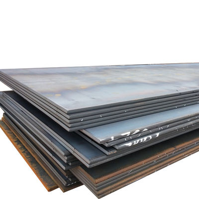 Placas de aço carbono laminadas a quente 5-250 mm S235JR Placas estruturais não ligadas S235JR