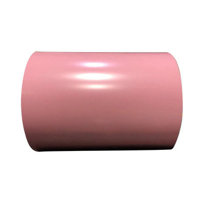 Cor rosa PPGI PPGL bobina de aço pré-pintada DC03 0,12-2mm