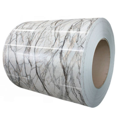 CGCC Marble Design Color Coated Coil de aço galvanizado