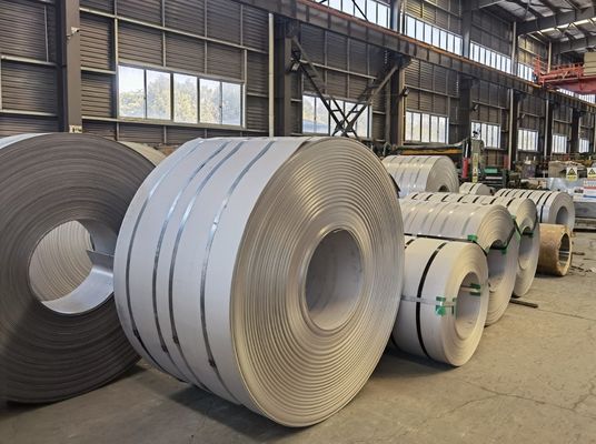 Fenda de fenda de aço inoxidável laminada a quente (NO.1), grau de superfície 201