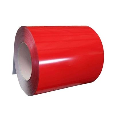 Cor Vermelha PPGI PPGL DX51D bobina de ferro galvanizado pré-pintada