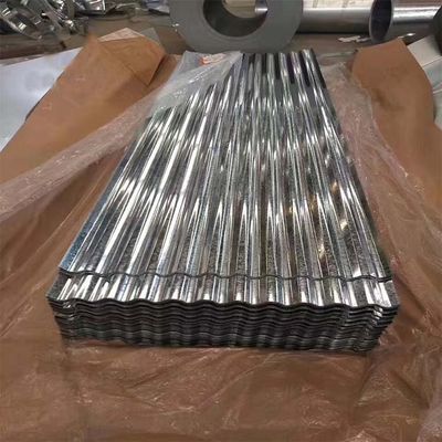 0.3 mm Espessura Folha de telhado galvanizado Folha de telhado de metal galvanizado