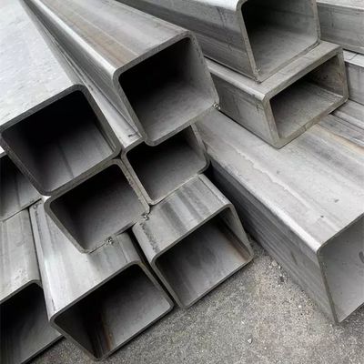 Tubos de aço inoxidável 316 soldados e sem costura 70 x 70 x 1,8 mm