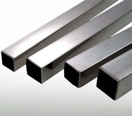 1.4319 301 Tubo de aço inoxidável quadrado 40 x 40 x 2 mm