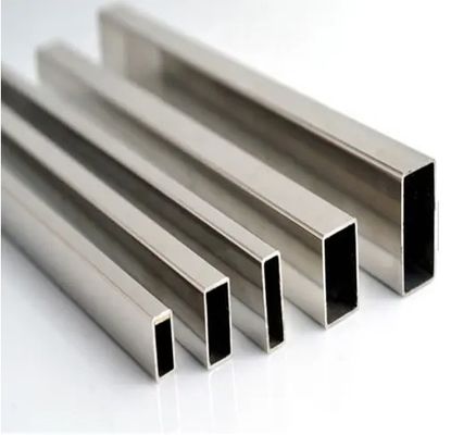 Tubo de aço inoxidável de forma retangular 201 50 x 100 x 1,5 mm
