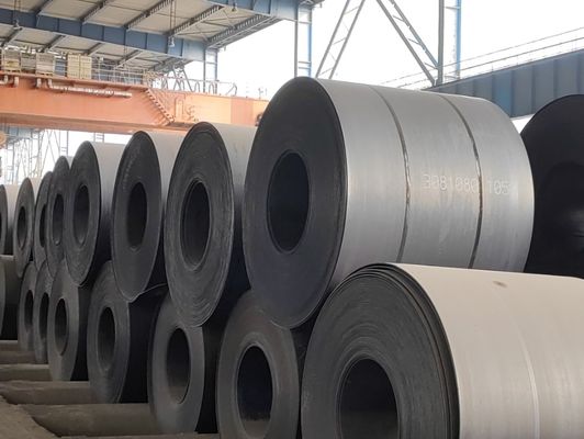 Q235 bobinas de aço carbono laminadas a quente, emaranhadas e com óleo 3-25 mm