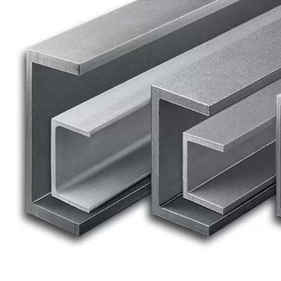 Perfis de aço inoxidável laminados a quente de grau 316 4&quot; x 2&quot; x 0,25&quot;