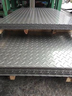 304 chapas de aço inoxidável Diamante 0,125 &quot;A 0,5&quot;