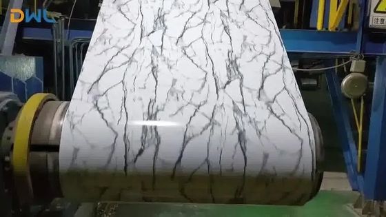 CGCC Marble Design Color Coated Coil de aço galvanizado